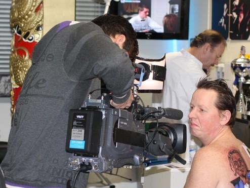 Andre Pronk bij Tattoo Bob
