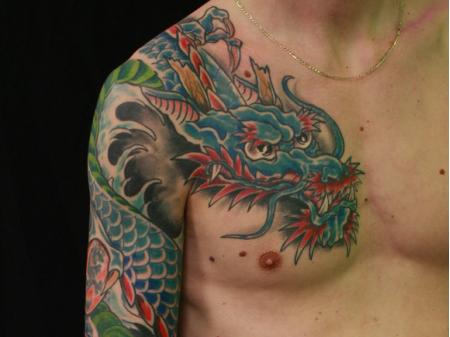 Tattoo borst