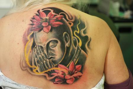 Buddha tatoeage