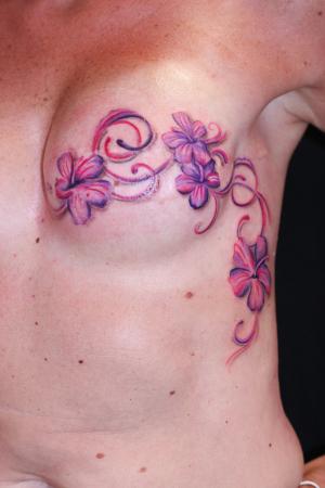 Tattoo op borst