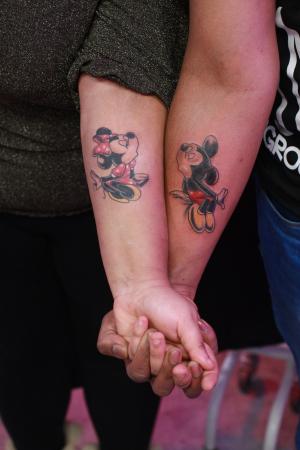 Mickey en minnie mouse