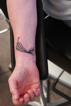 feather tattoo