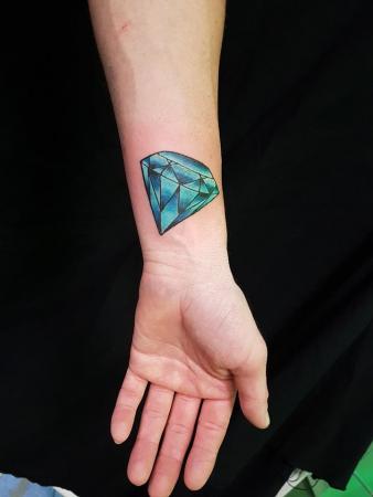 Diamond tattoo