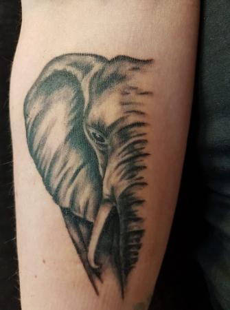 elephant tattoo