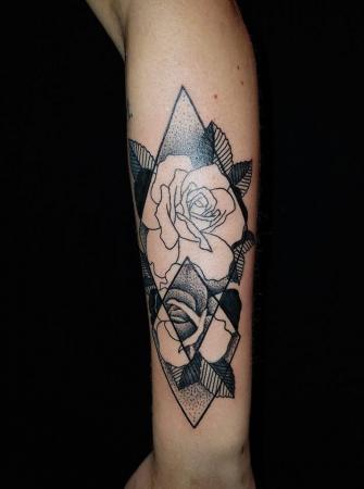 geometric tattoo