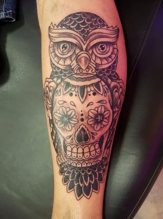 Owl tattoo