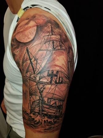 tattoo schip