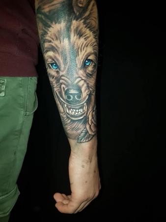 wolf tattoo