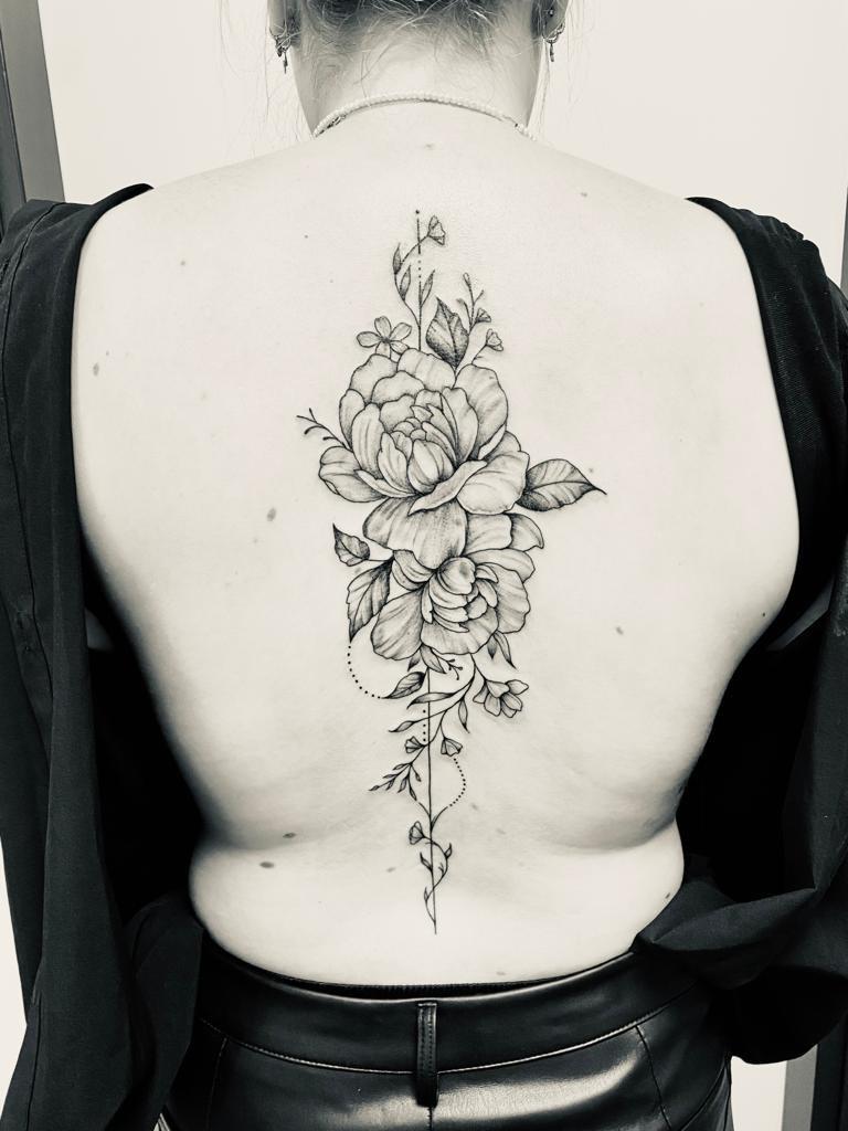 Bloemen Tattoo