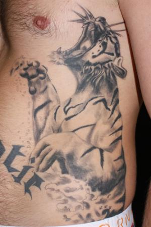 tattoo tijgerzij