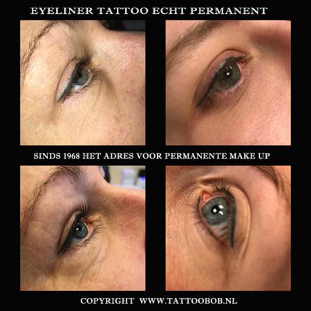 eyeliner tattoo laat je bij Bob echt permanent plaatsen