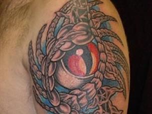 tattoo kleur oog