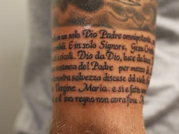 tattoo tekst