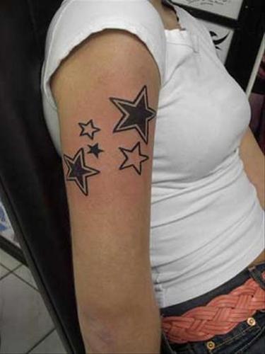 Onwijs Ster-tatoeage-tattoo-bob NX-07