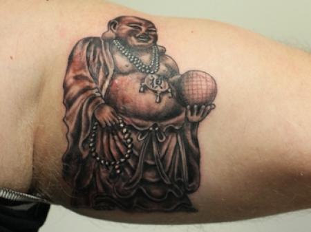 tattoo buddha arm
