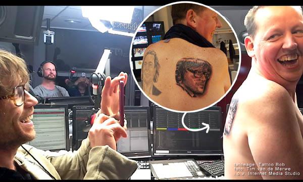 Andre Pronk bij Tattoo Bob