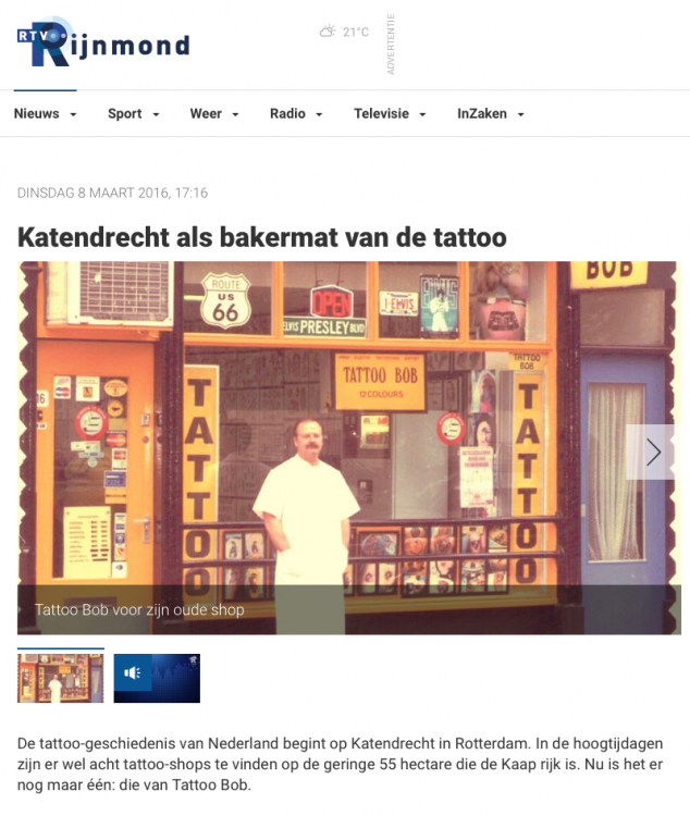 Katendrecht als bakermat van de tattoo