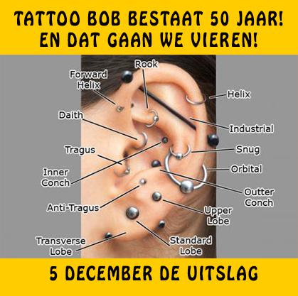 Win een oor piercing!