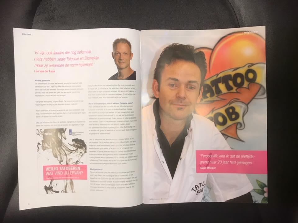 Ralph geeft advies bij de NEN