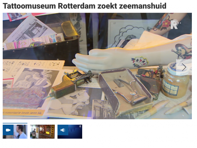 Interview over het Tattoomuseum van Rotterdam