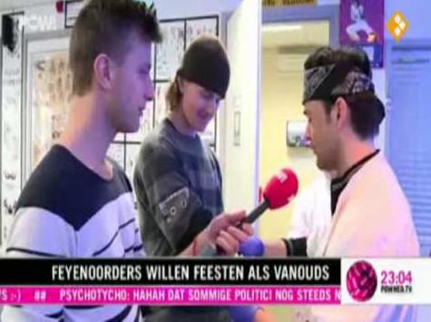 Tattoo Bob bij PowNews